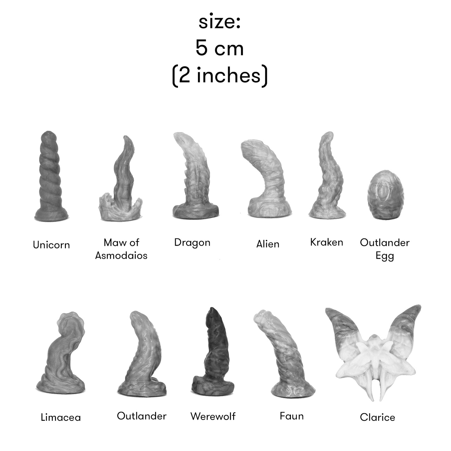 Mini Dongs Special Bundle (8pcs, Near Clear)