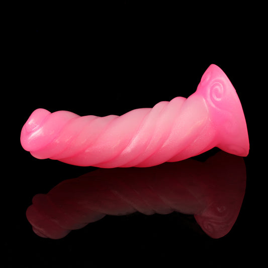 Faun - Size Medium - Medium+ Firmness (Near Clear, GITD + UV reactive)