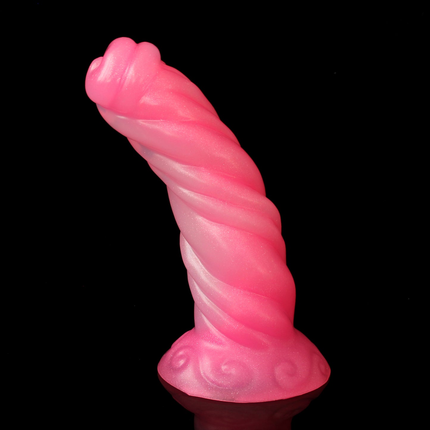 Faun - Size Medium - Medium+ Firmness (Near Clear, GITD + UV reactive)