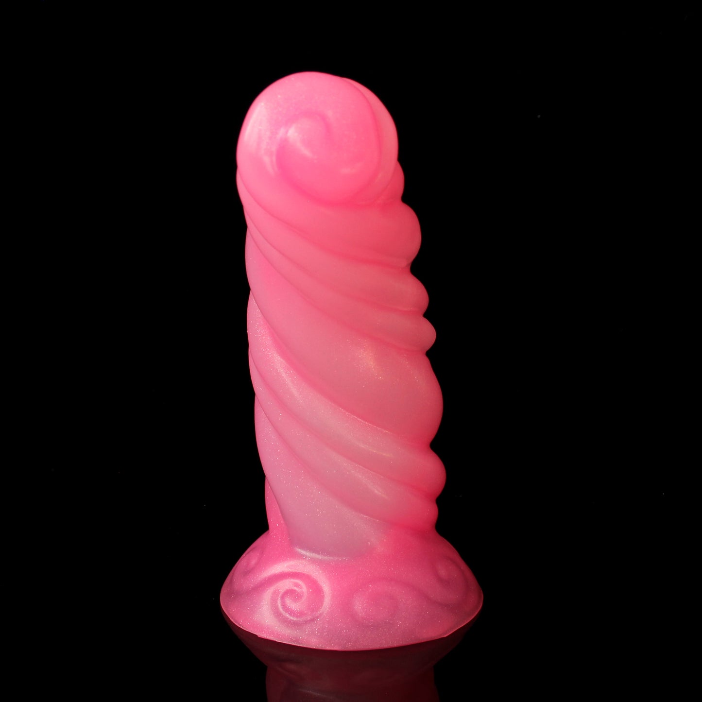 Faun - Size Medium - Medium+ Firmness (Near Clear, GITD + UV reactive)