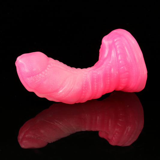 Alien - Size Mini - Medium+ Firmness (Near Clear, GITD + UV reactive)