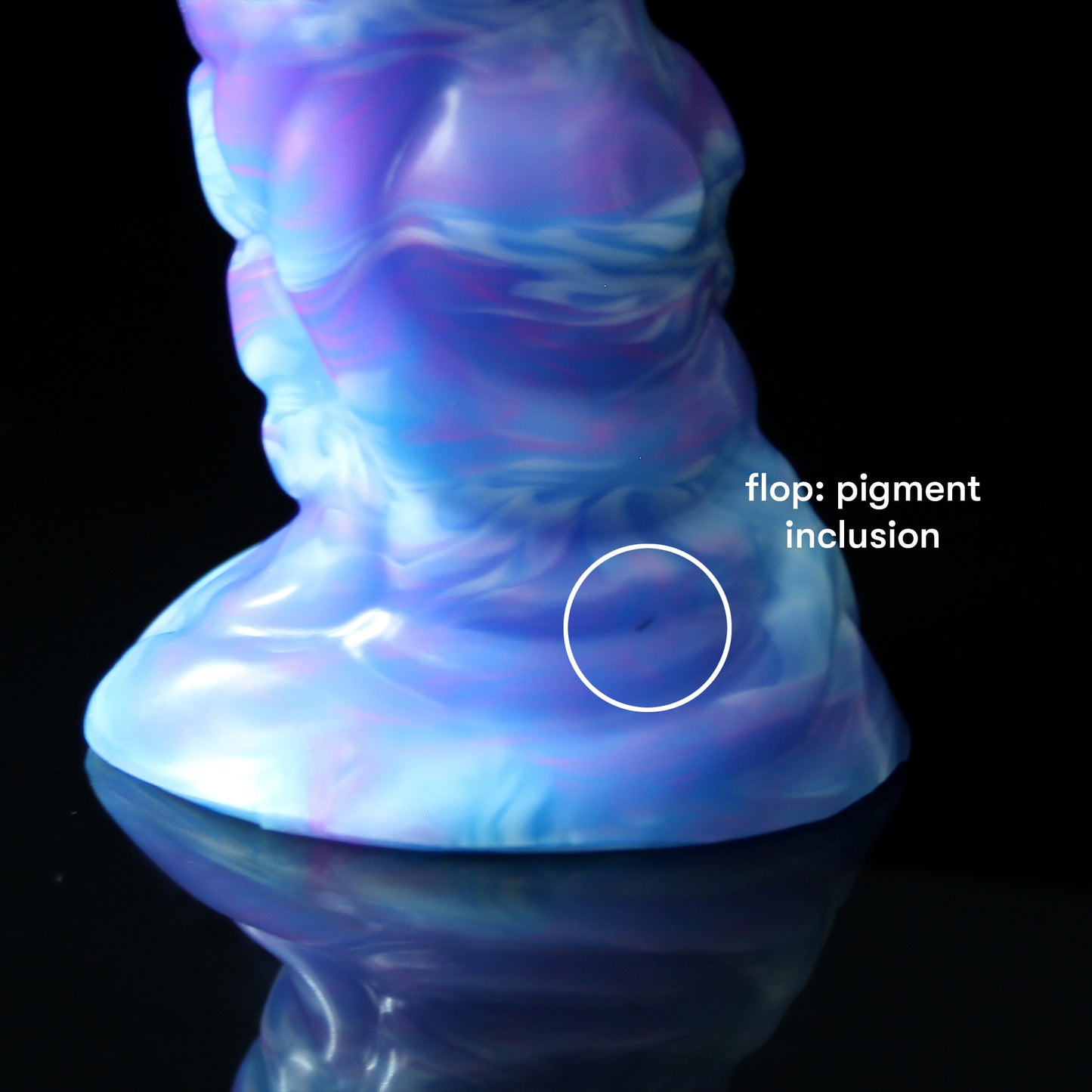 Kraken (Discounted Flop) - Size Mini - Supersoft Firmness (UV reactive)