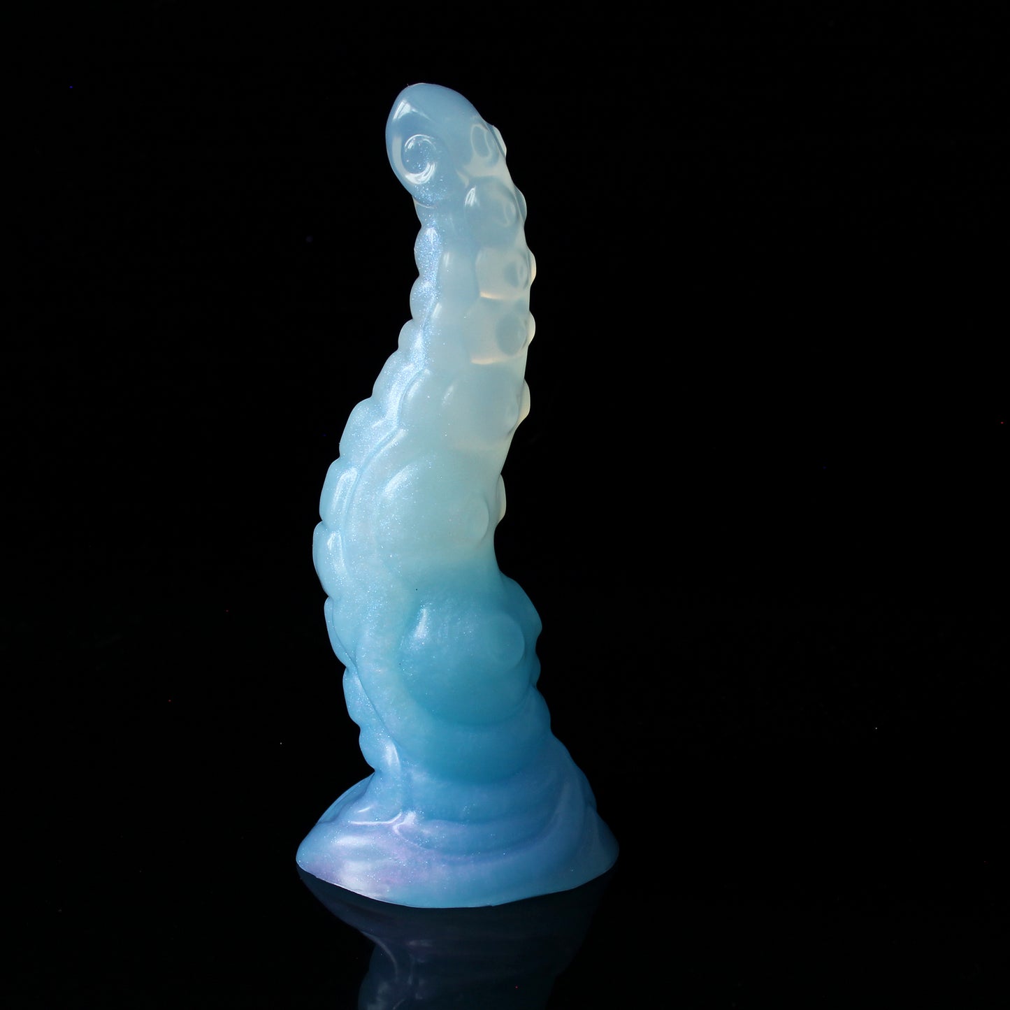 Kraken - Size Small - Medium+ Firmness (Near Clear + UV reactive)