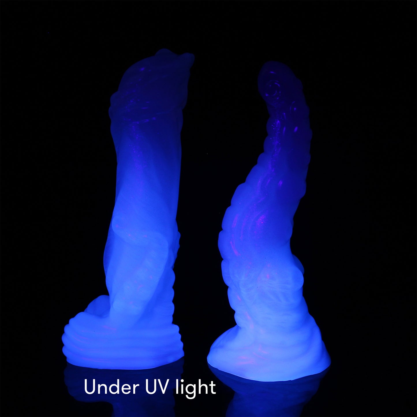Kraken - Size Small - Medium+ Firmness (Near Clear + UV reactive)