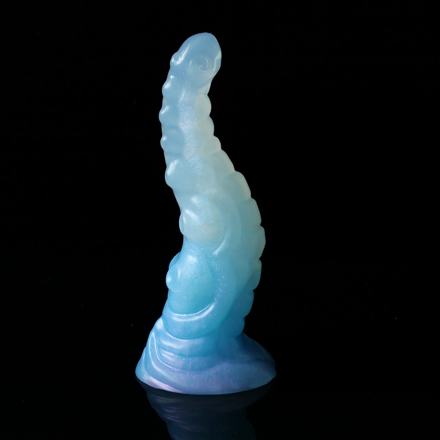 Kraken - Size Small - Medium+ Firmness (Near Clear + UV reactive)