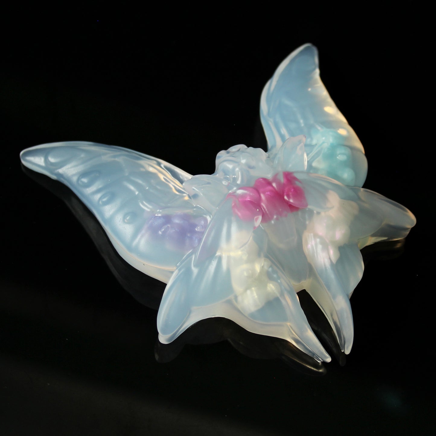 Clarice - Size Small - Medium+ Firmness (Near Clear + Inclusions)