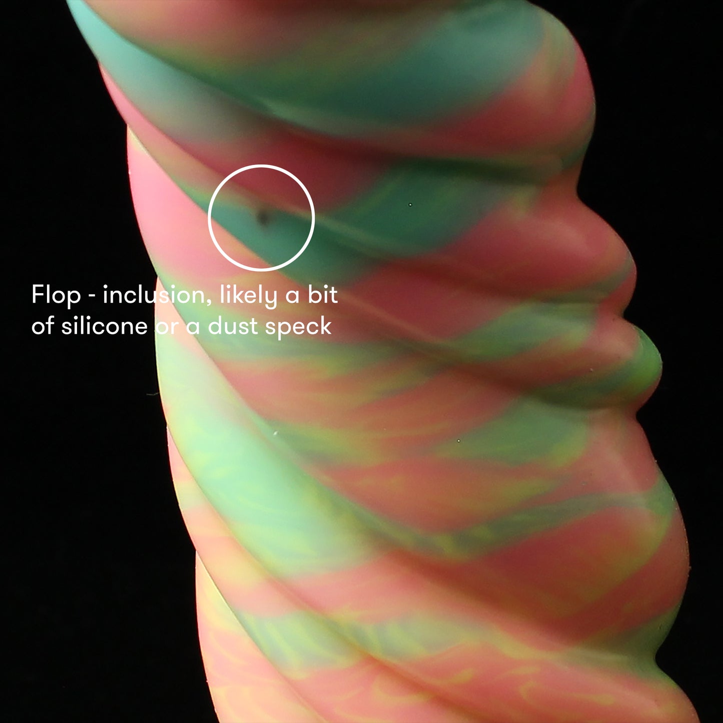 Faun (Discounted Flop) - Size Medium - Medium Soft Firmness (UV-reactive)