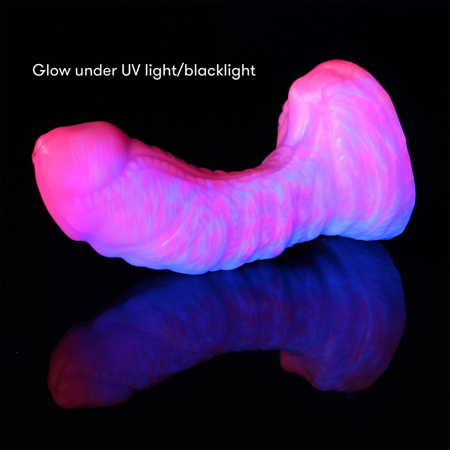 Alien - Size Medium - Medium Soft Firmness (UV reactive + GITD)