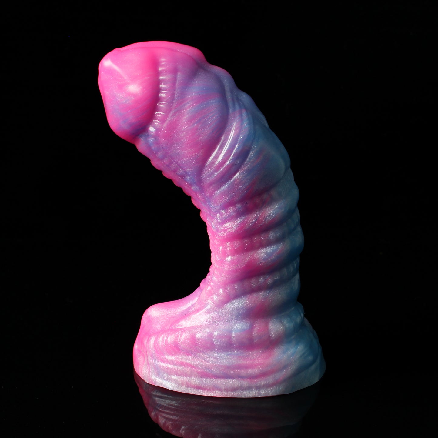 Alien - Size Medium - Medium Soft Firmness (UV reactive + GITD)