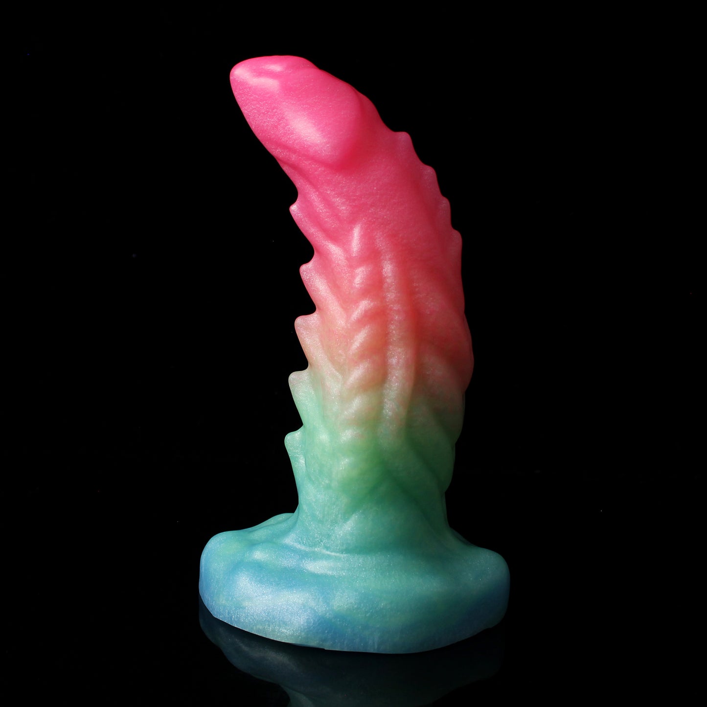 Dragon - Size Small - Soft & Squishy (UV reactive + GITD)