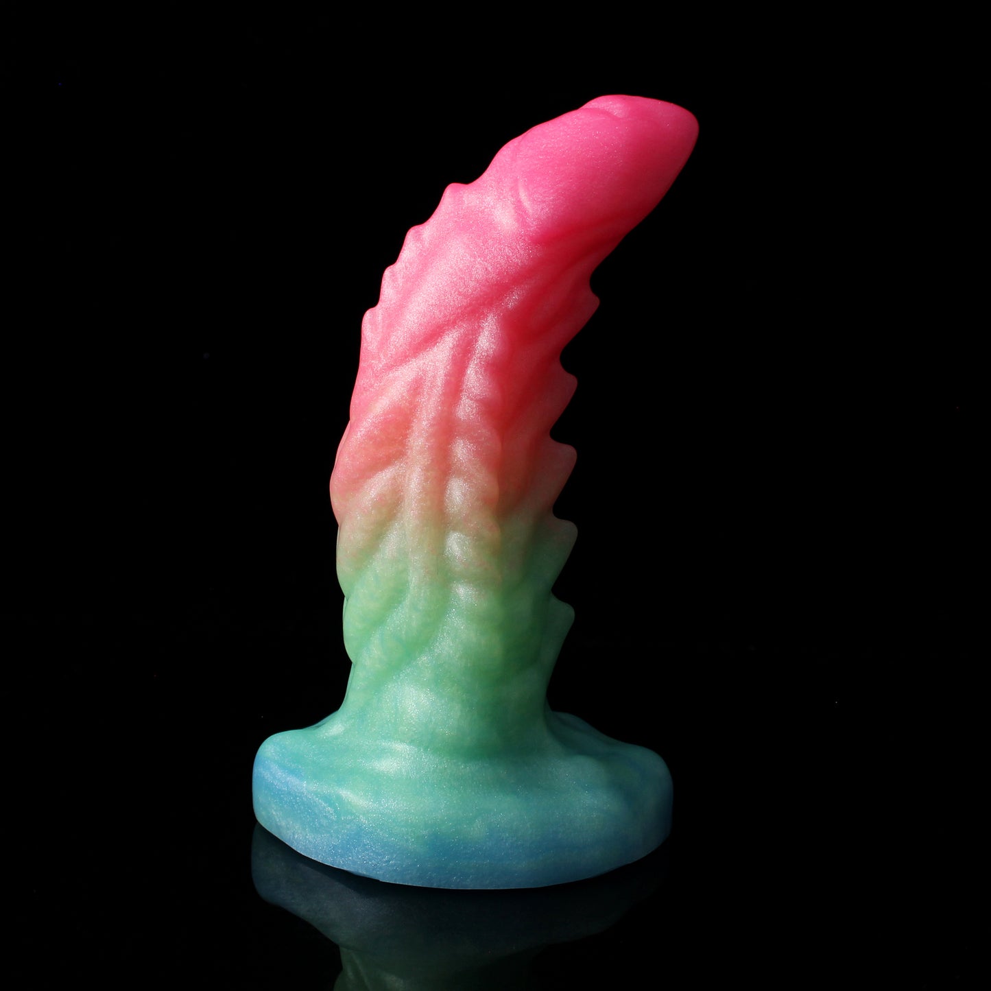 Dragon - Size Small - Soft & Squishy (UV reactive + GITD)