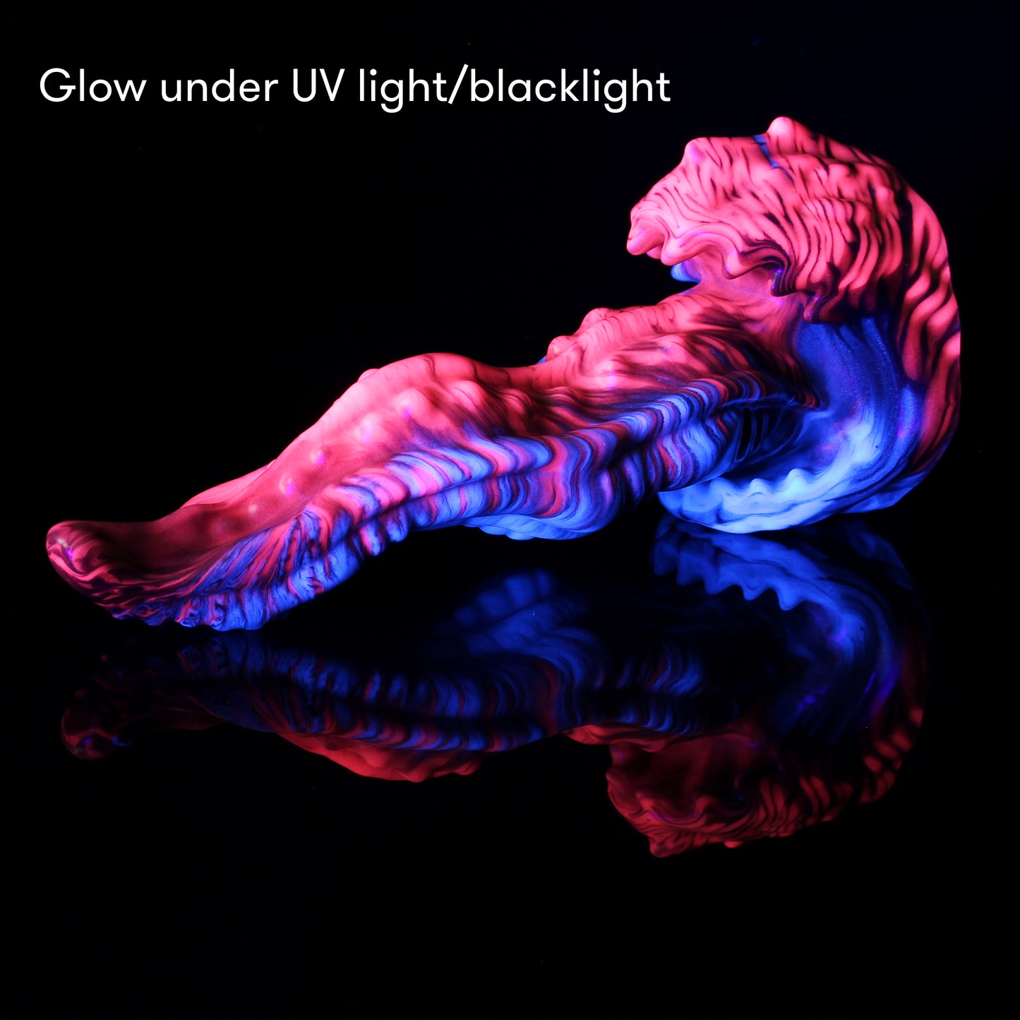 Maw of Asmodaios - Size Medium - Soft & Squishy (UV reactive + GITD)