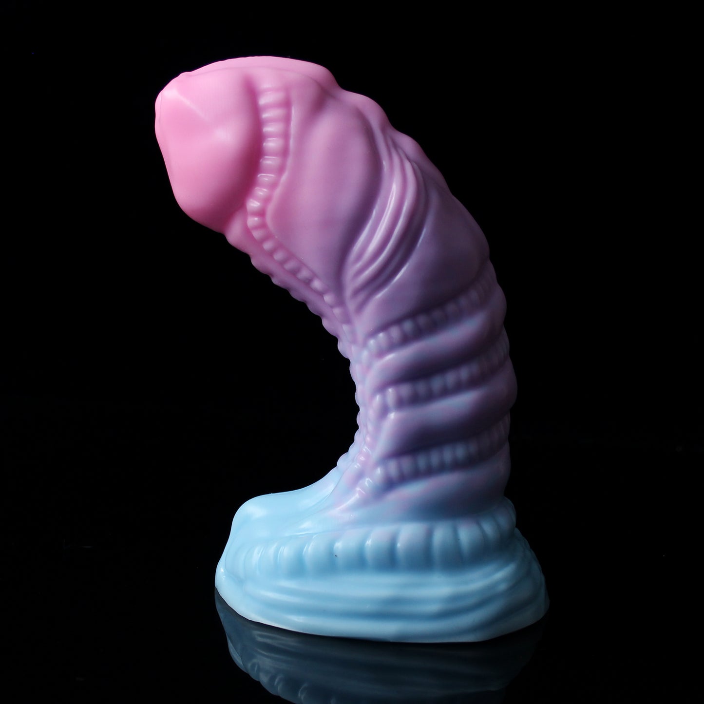 Alien - Size Small - Soft & Squishy Firmness - UV reactive + GITD