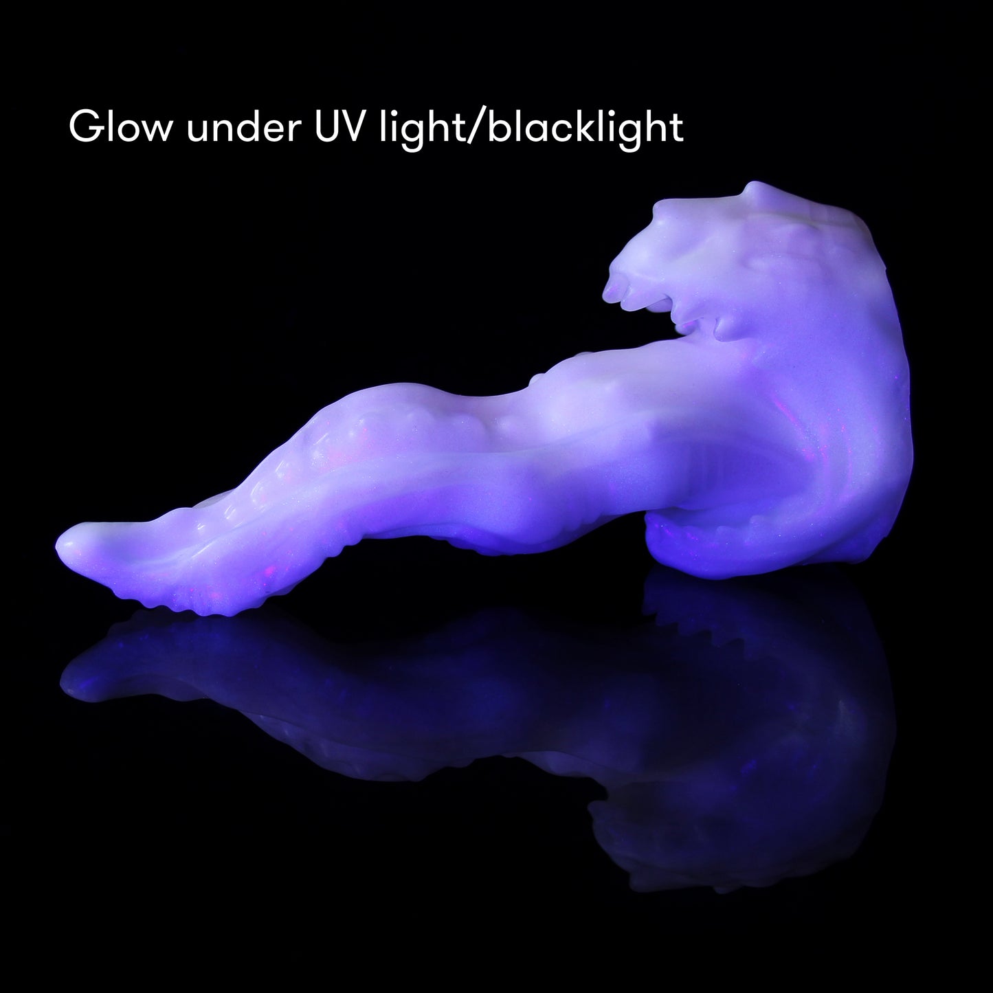 Maw of Asmodaios - Size Mini - Medium Soft (UV reactive + GITD)