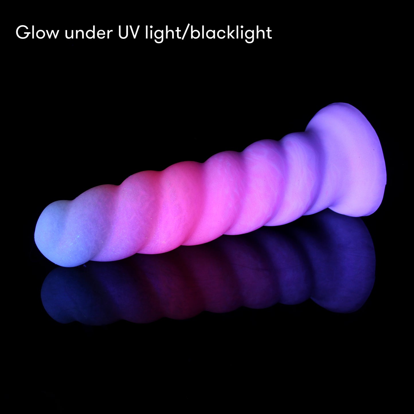 Unicorn - Size Small - Medium Soft Firmness (UV reactive + GITD)