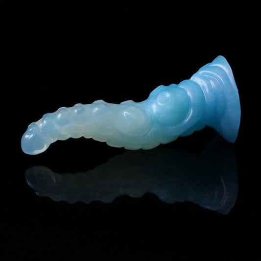 Kraken - Size Small - Medium+ Firmness (Near Clear + UV reactive)