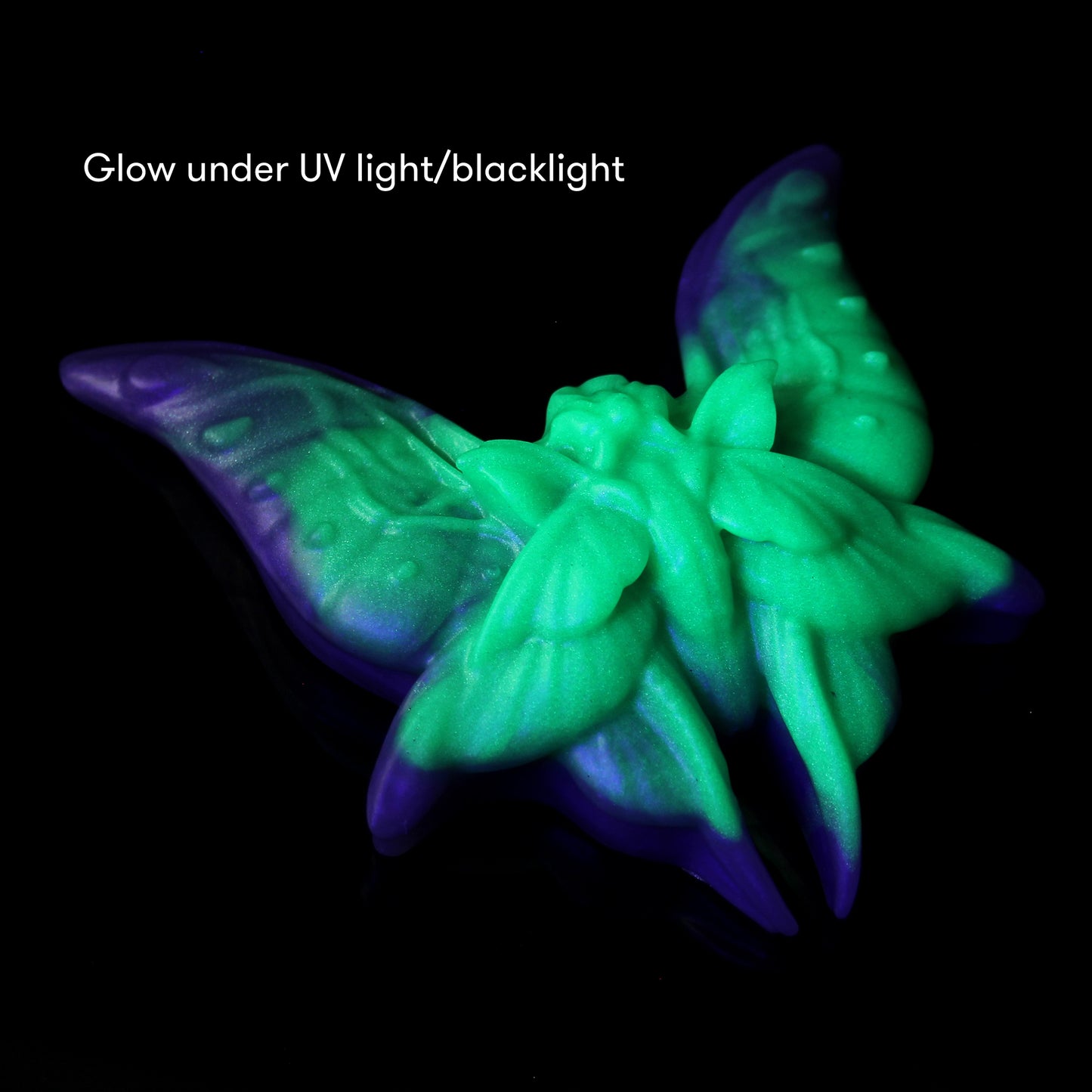 Clarice - Size Small - Medium Soft (UV reactive + GITD)