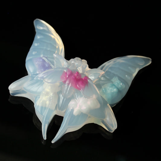 Clarice - Size Small - Medium+ Firmness (Near Clear + Inclusions)