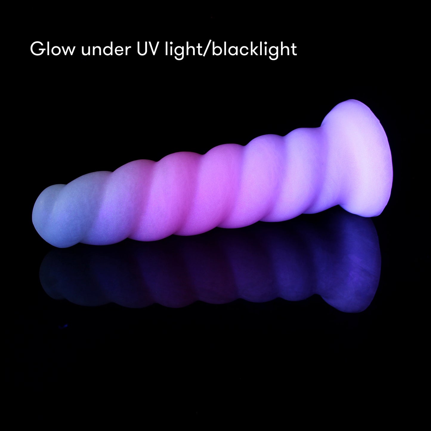 Unicorn - Size Small - Soft & Squishy Firmness (UV reactive + GITD)
