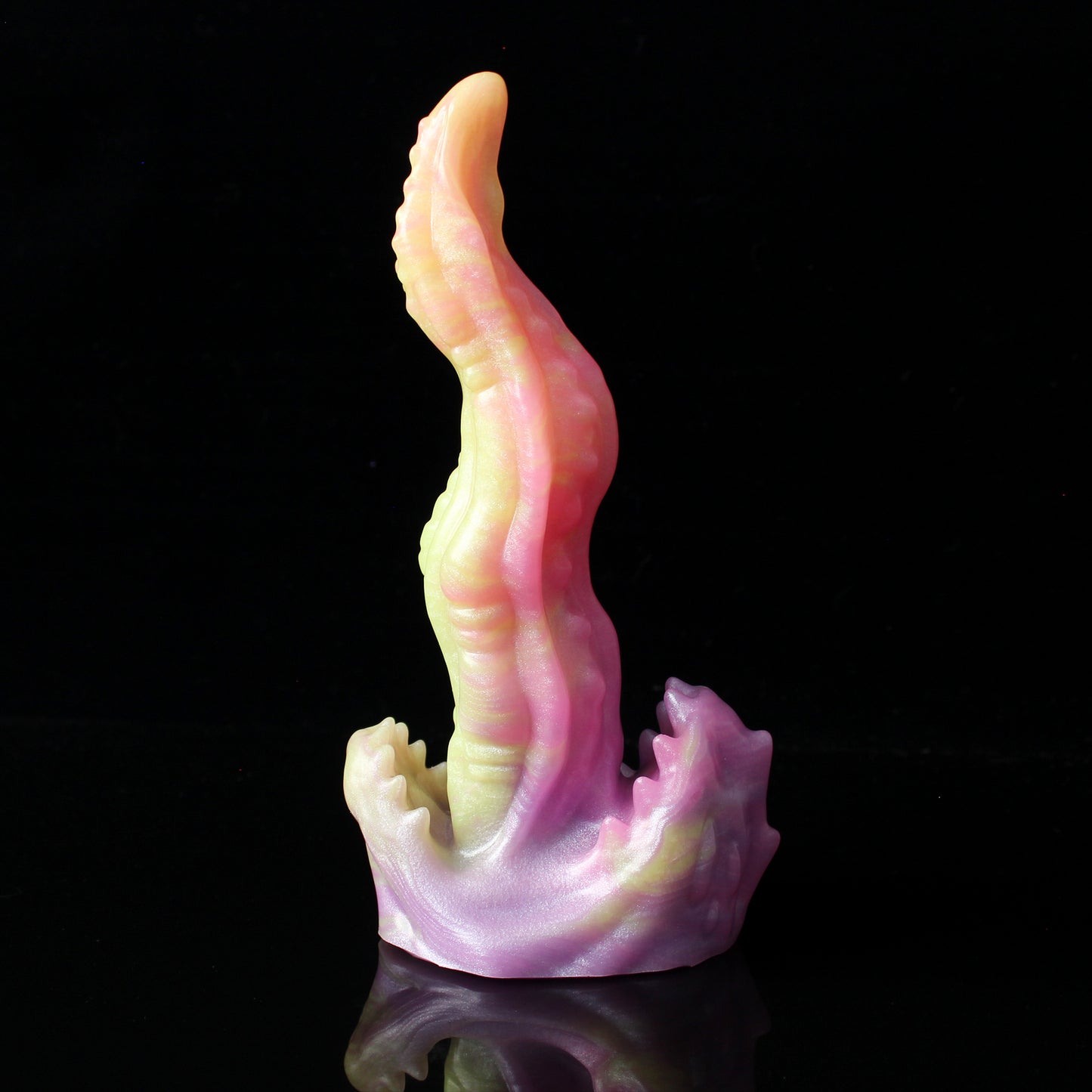 Maw of Asmodaios - Size Small - Medium Soft Firmness (UV reactive + GITD)