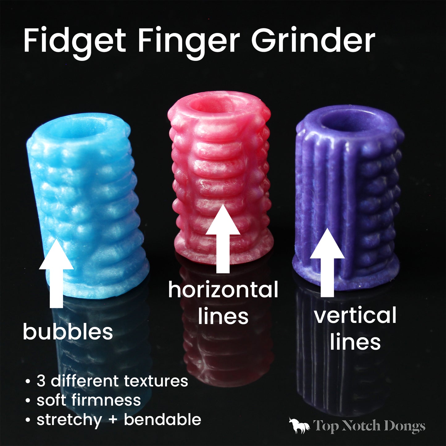 Fidget Finger Grinder - Customize Colors