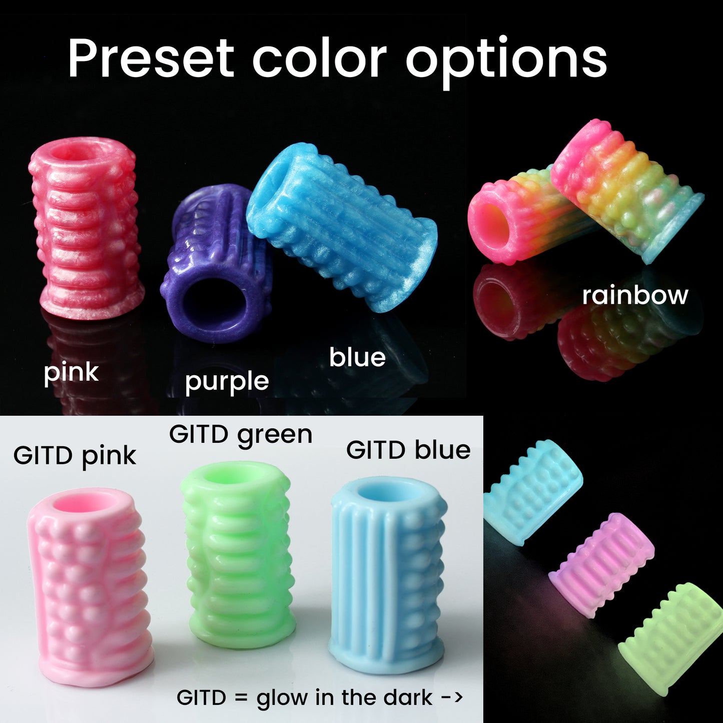 Fidget Finger Grinder - Customize Colors