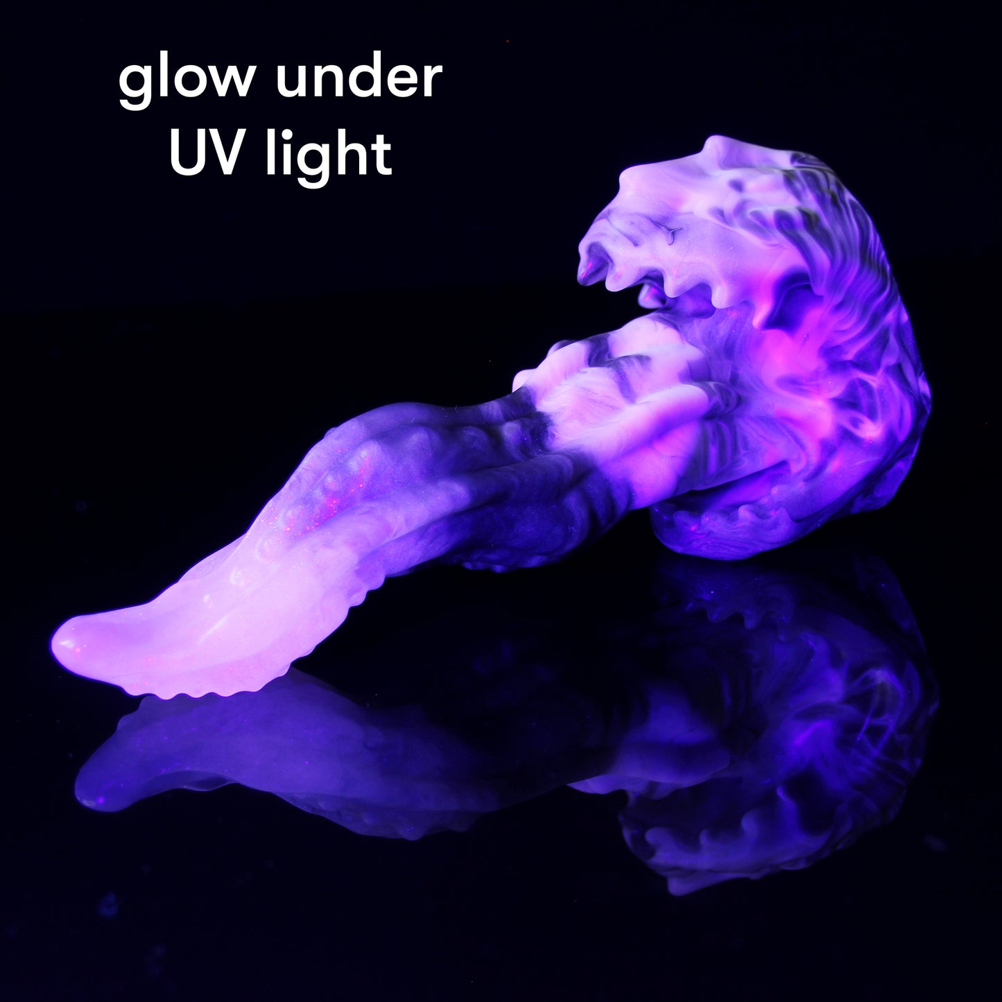 Maw of Asmodaios - Size Mini - Soft+ Firmness (UV-reactive + GITD)