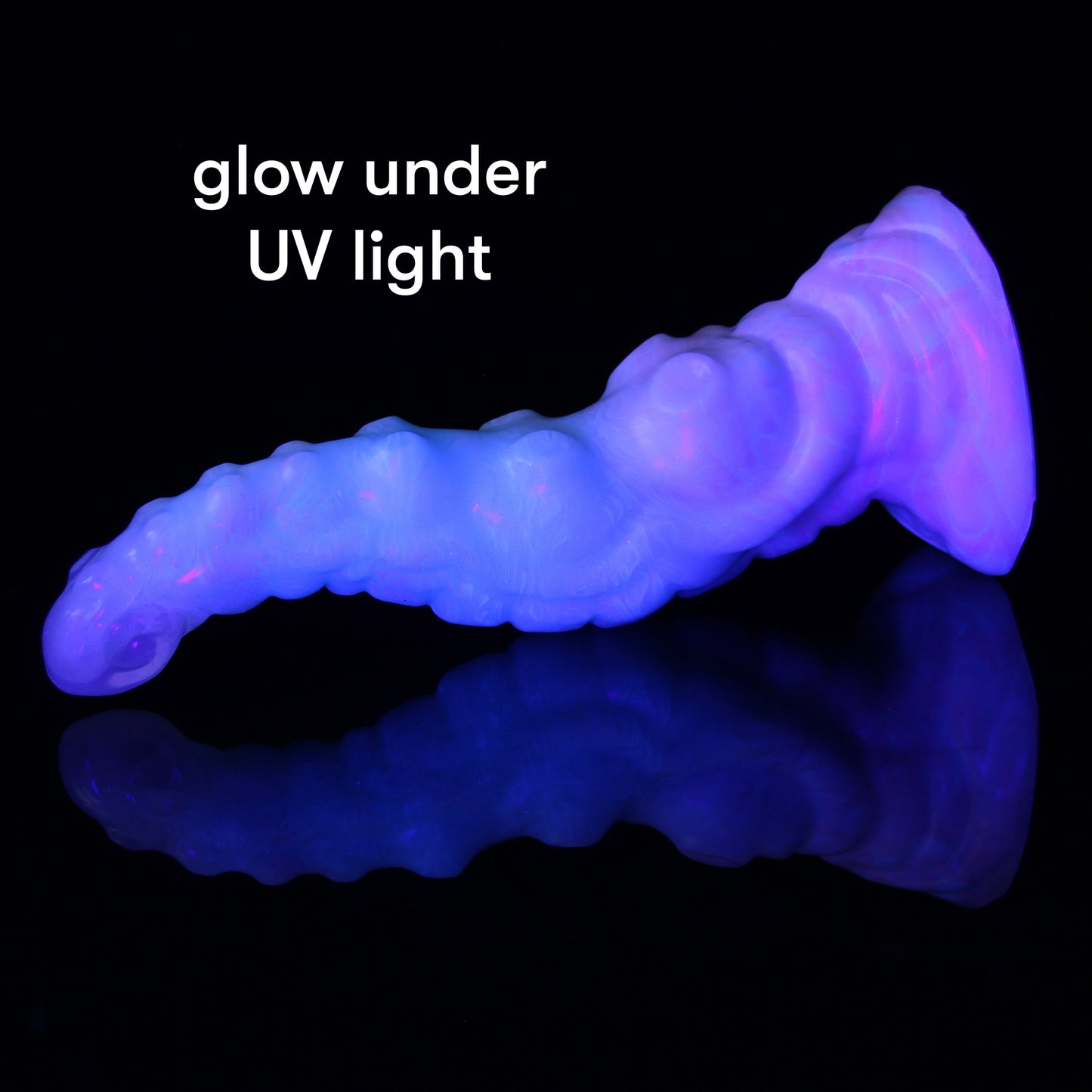 Kraken - Size Small - Soft+ Firmness (UV-reactive + GITD)
