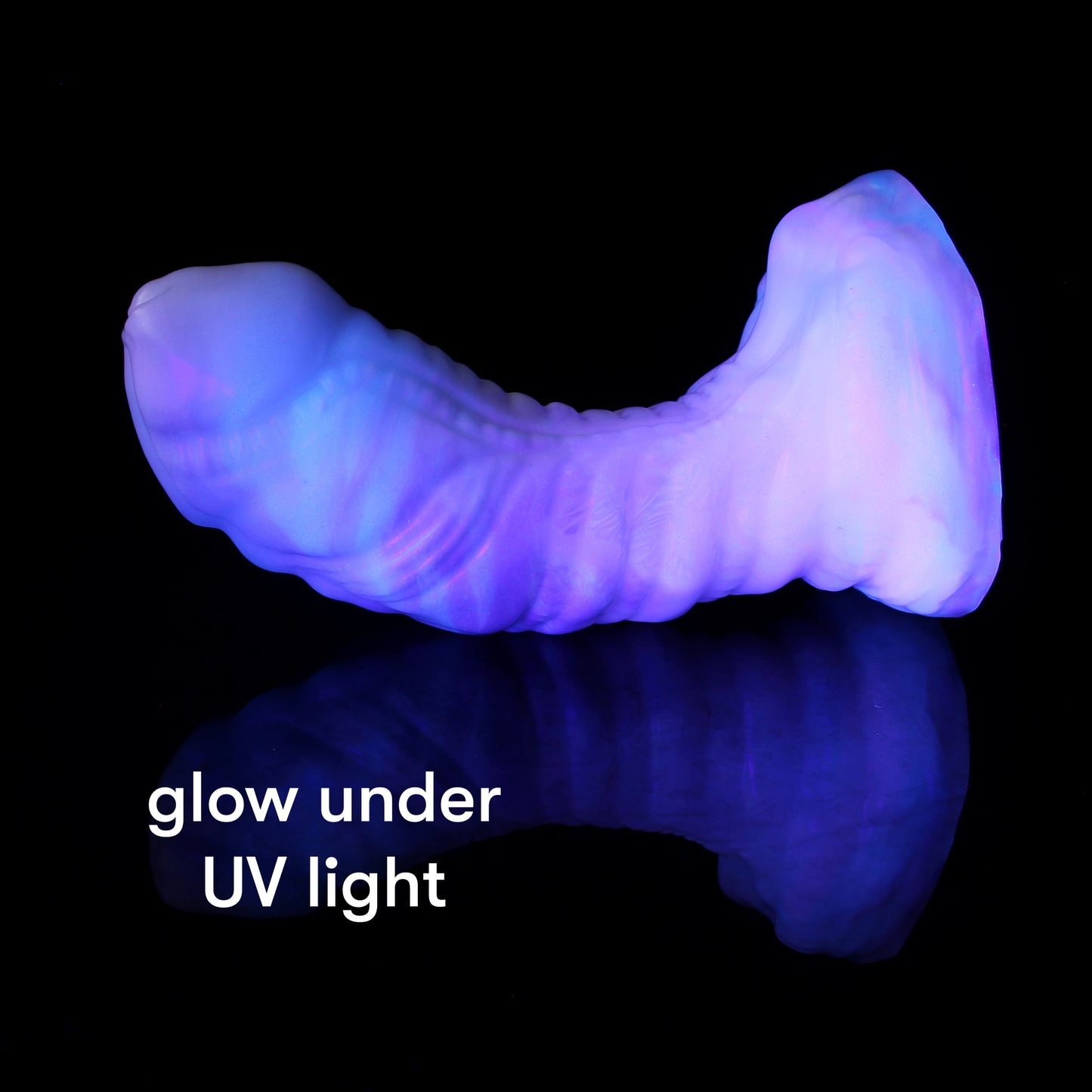 Alien - Size Medium - Soft+ Firmness (UV-reactive + GITD)