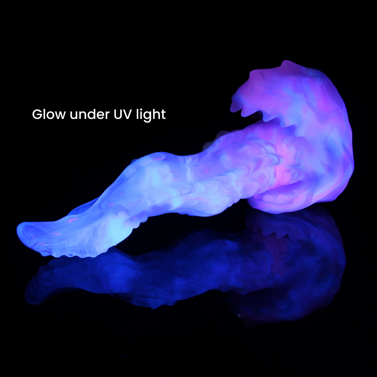 Maw of Asmodaios - Size Small - Soft+ Firmness (UV reactive + GITD)