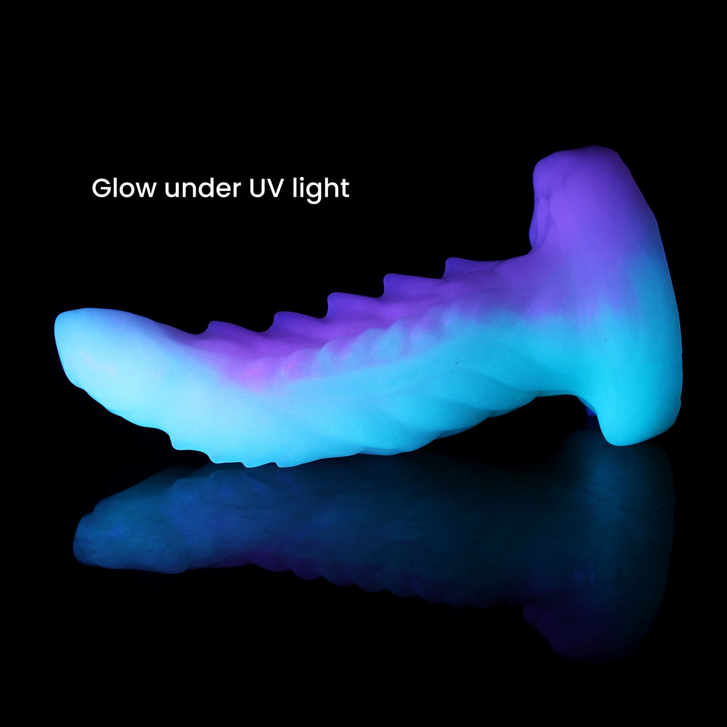 Dragon - Size Medium - Soft & Squishy Firmness (UV reactive + GITD)