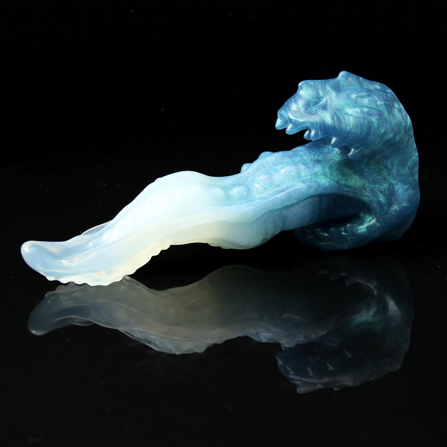 Maw of Asmodaios - Size Medium - Soft+ Firmness (Near Clear + GITD)
