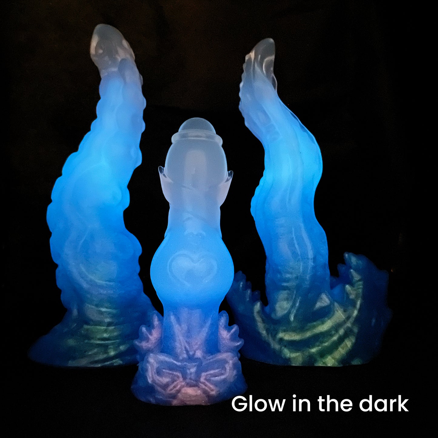 Maw of Asmodaios - Size Medium - Soft+ Firmness (Near Clear + GITD)