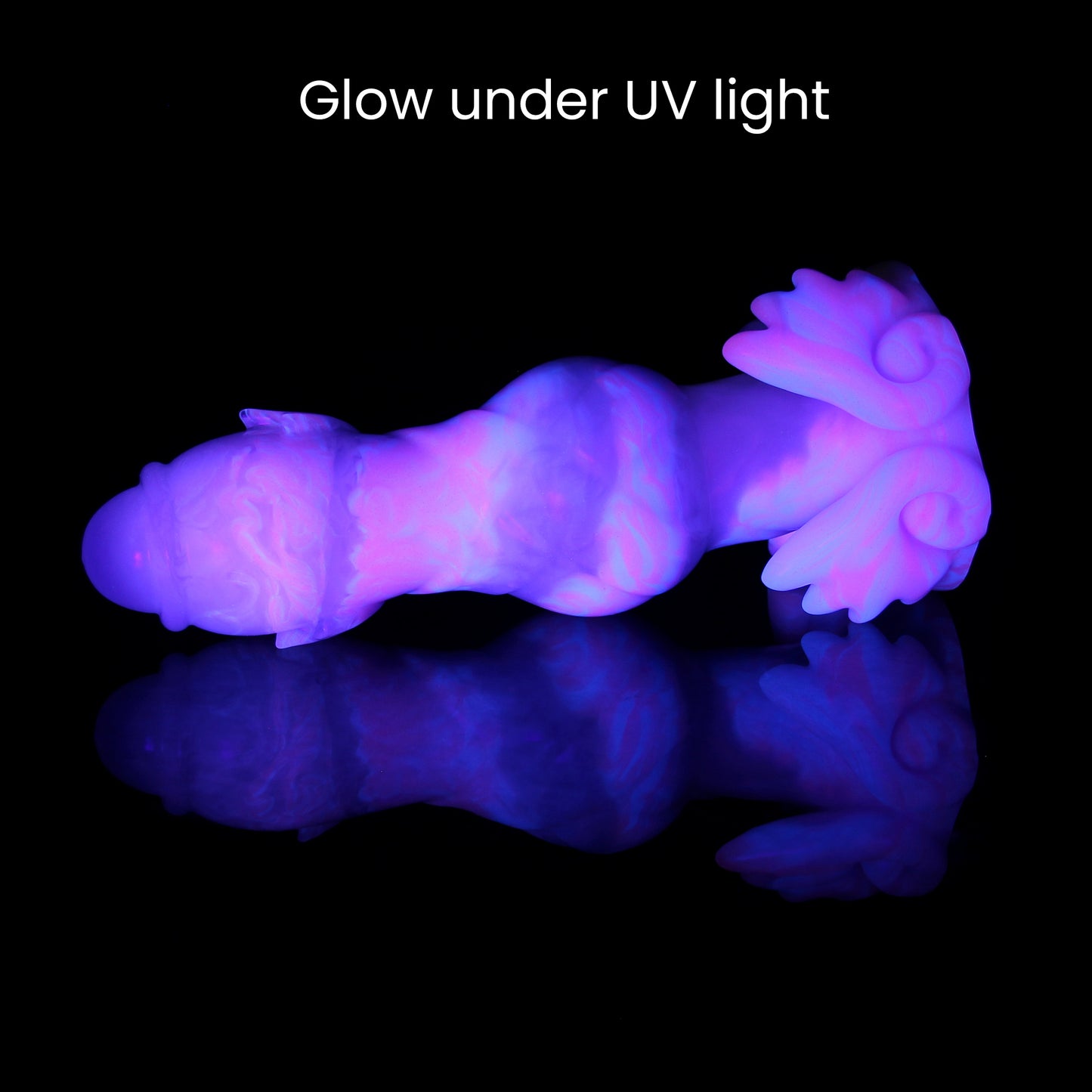 Kisu - Size Small - Soft+ Firmness (Near Clear + GITD + UV-reactive)