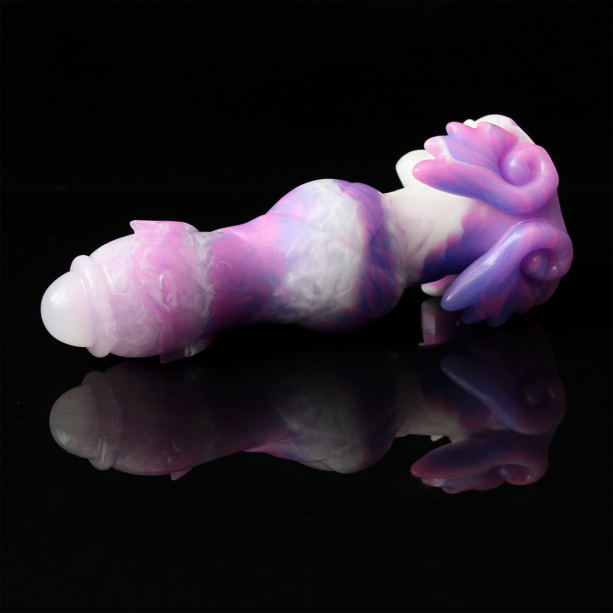 Kisu - Size Small - Soft+ Firmness (Near Clear + GITD + UV-reactive)