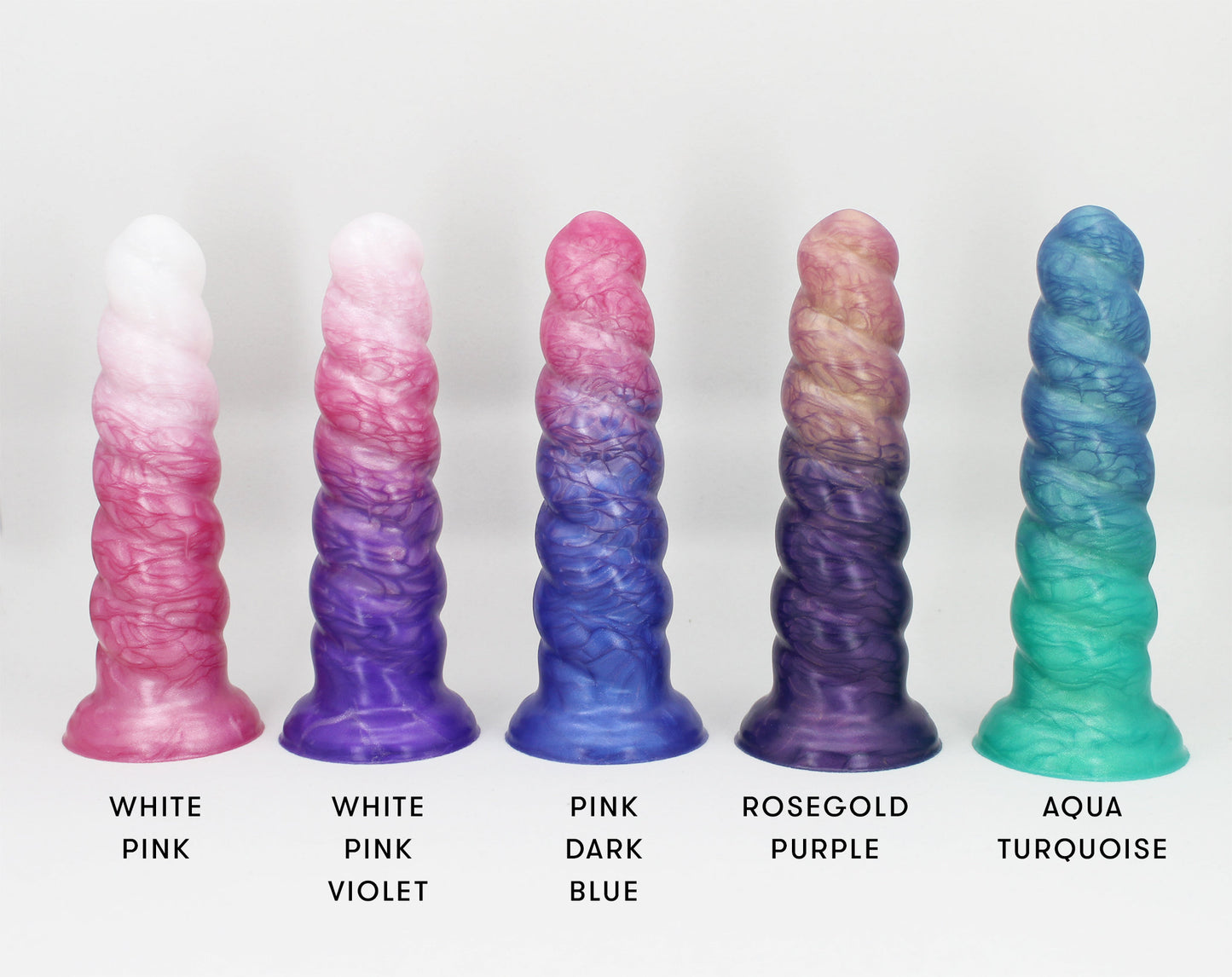 Unicorn Fantasy Dildo - Customize Size, Colors and Firmness