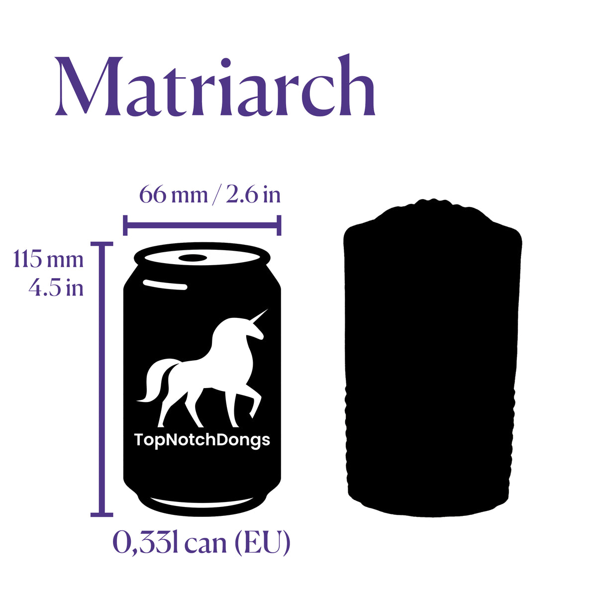 Matriarch masturbátor - velikost, barvy a tvrdost na zakázku